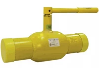 Кран шаровый Broen Ballomax газовый Ду32 Ру40/12 под приварку, Траб=-40/+80 с ручкой
