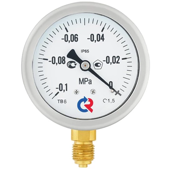 Вакуумметр радиальный Росма ТВ-620Р.00 (-0.1-0МПа) М20х1.5 1 виброустойчивый (готовый к гидрозаполнению) 150мм, тип - ТВ-620Р, радиальное присоединение, шкала (-0.1-0МПа), резьба М20х1.5, класс точности 1, цвет хром