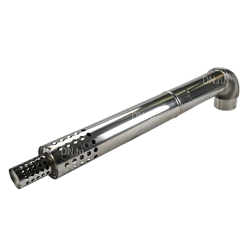 Комплект коаксиального дымохода для газовых котлов 1-60/100-650 антилед